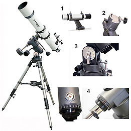 Bresser Messier advanced 90mm refractor starter kit